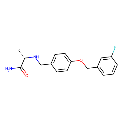 SAFINAMIDE MESYLATE