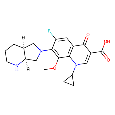 MOXIFLOXACIN HYDROCHLORIDE