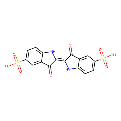 INDIGOTINDISULFONATE SODIUM